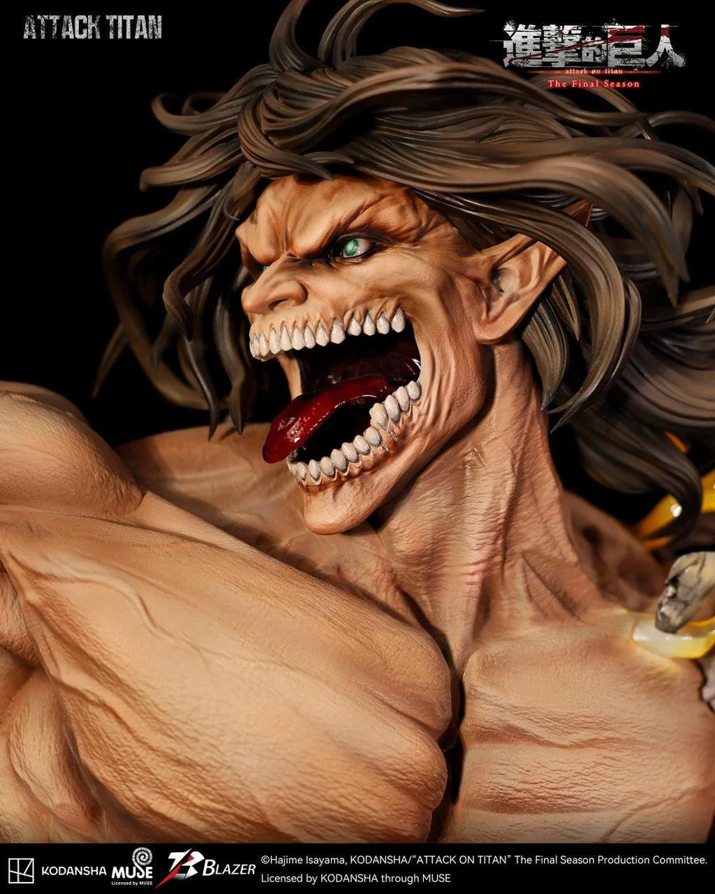 Preventa Resina Titan de Ataque Figura Attack On Titan Blazer Estudio