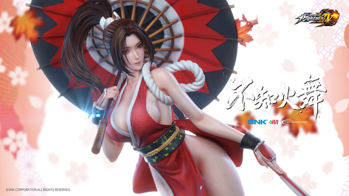 Preventa Resina Mai Shiranui Figura The King Of Fighters 1/4 TIME Explore Estudio (Licencia)