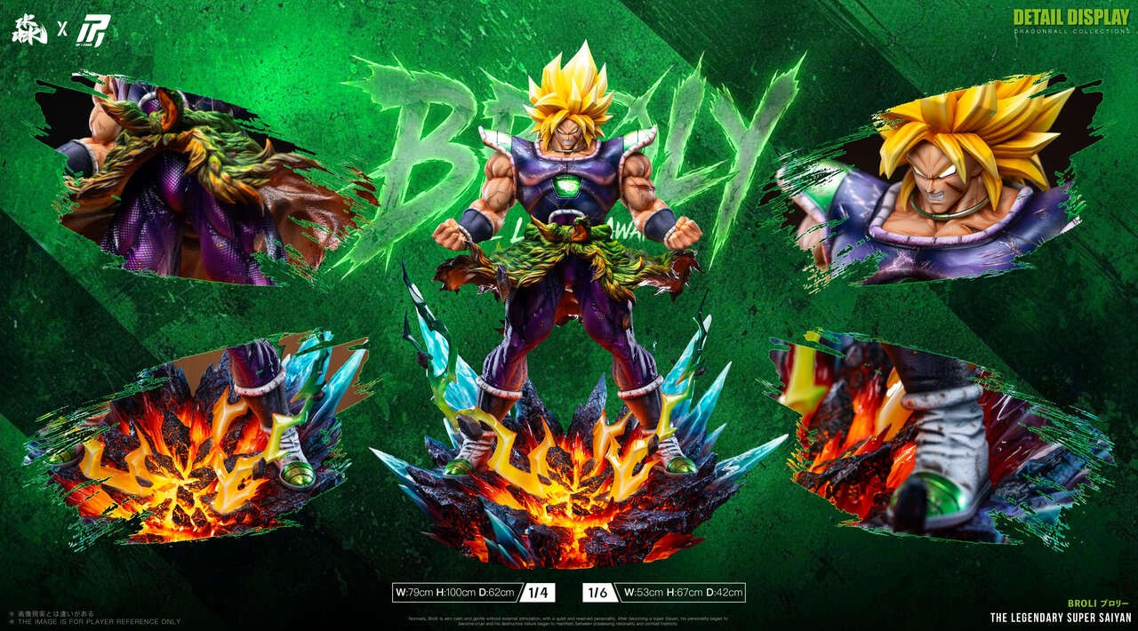 Preventa Resina Broly Figura Dragon Ball 1/6 Miao x TOP 1 Estudio
