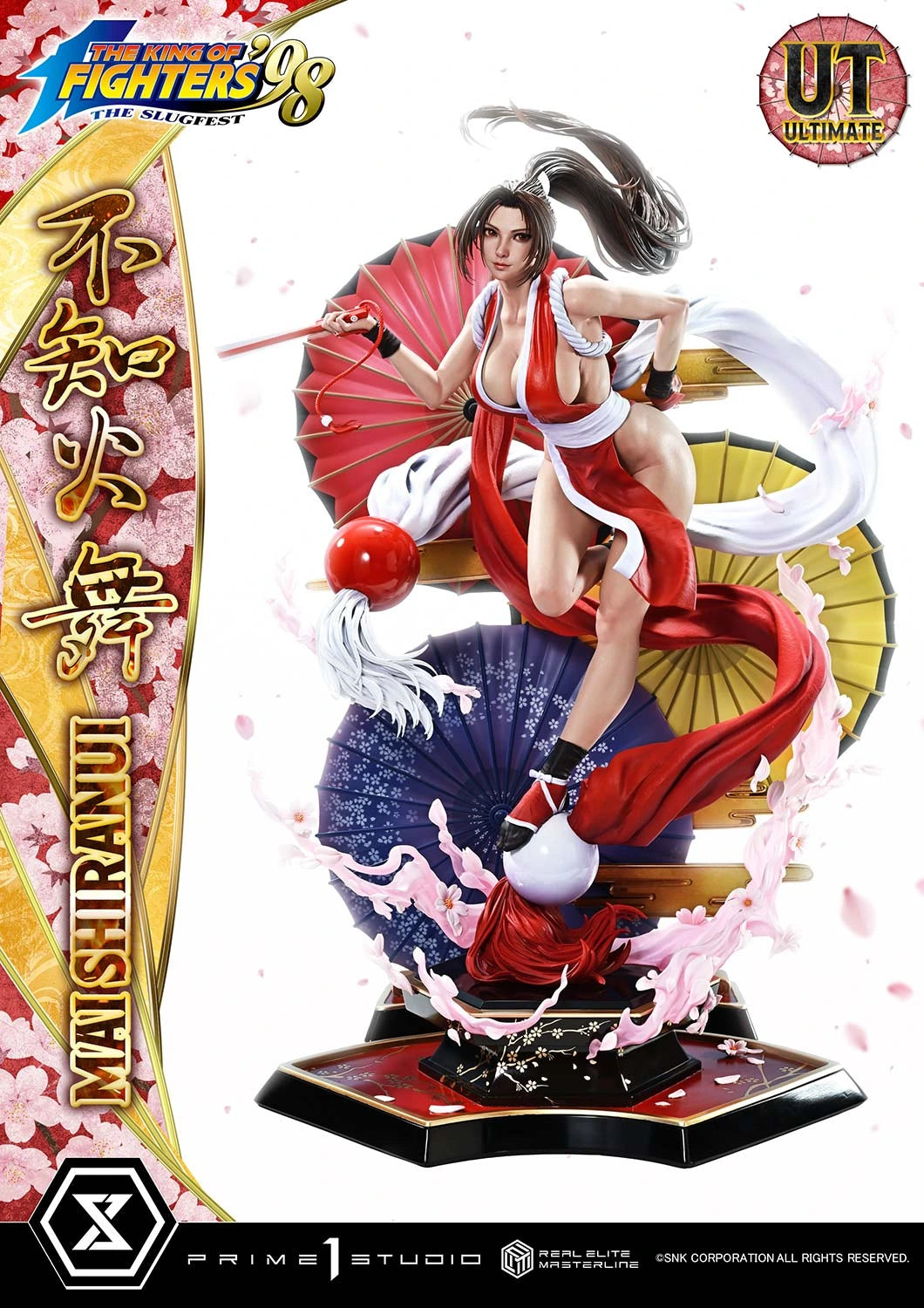 Preventa Resina Mai Shiranui Figura THE KING OF FIGHTERS '98   Prime 1 (Licencia) Estudio
