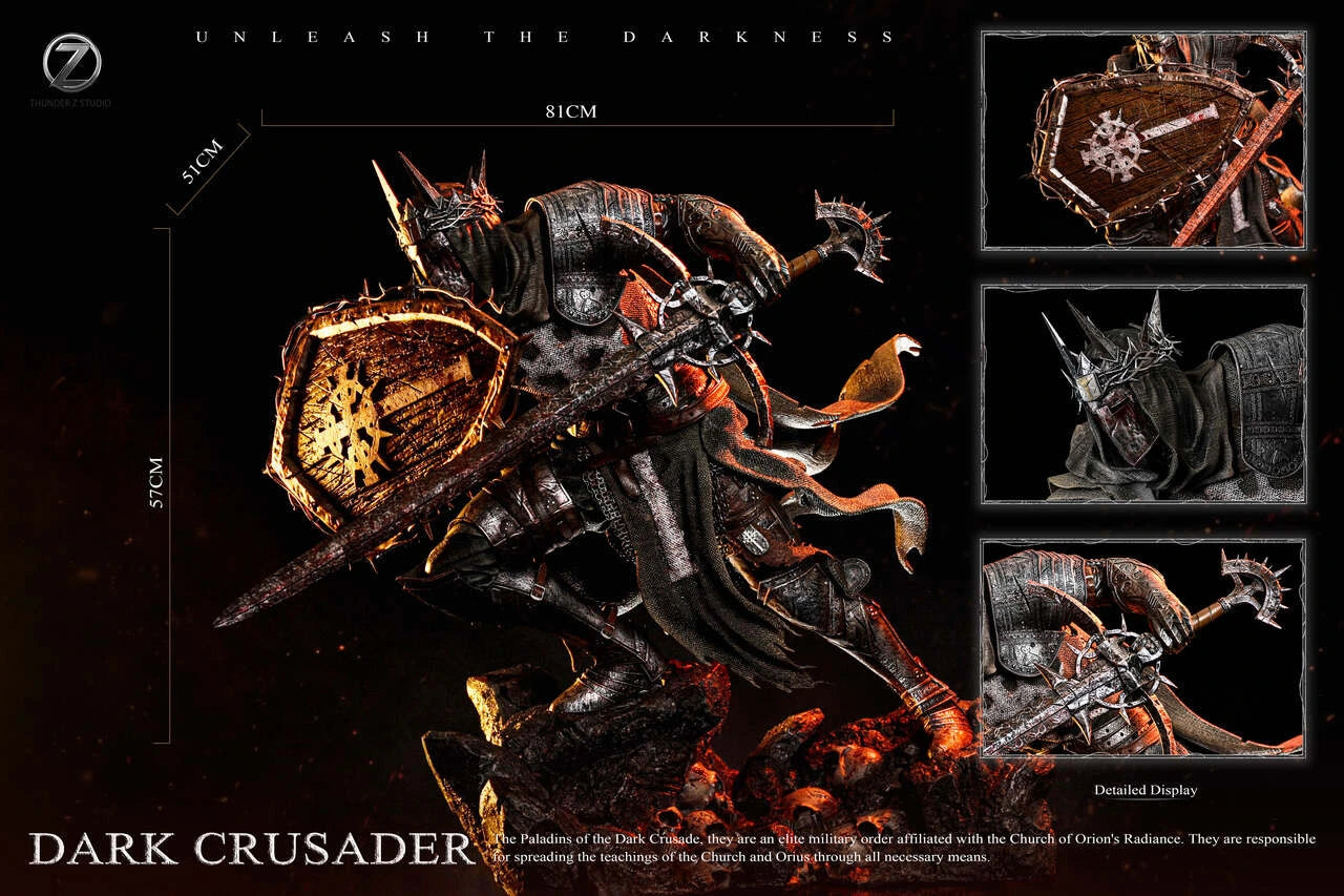 Preventa Resina Dark Crusader Figura Lords of the Fallen Thunder Z Estudio