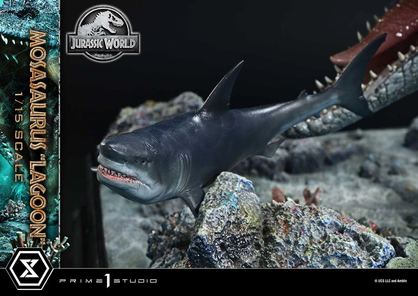 Preventa Resina Mosasaurus Figura Jurassic World Prime 1 (Licencia) Estudio
