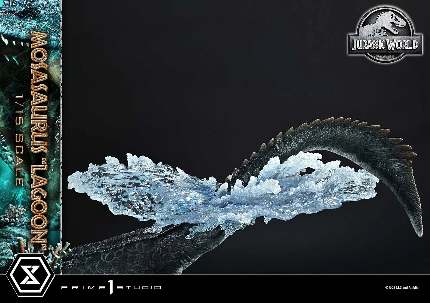 Preventa Resina Mosasaurus Figura Jurassic World Prime 1 (Licencia) Estudio