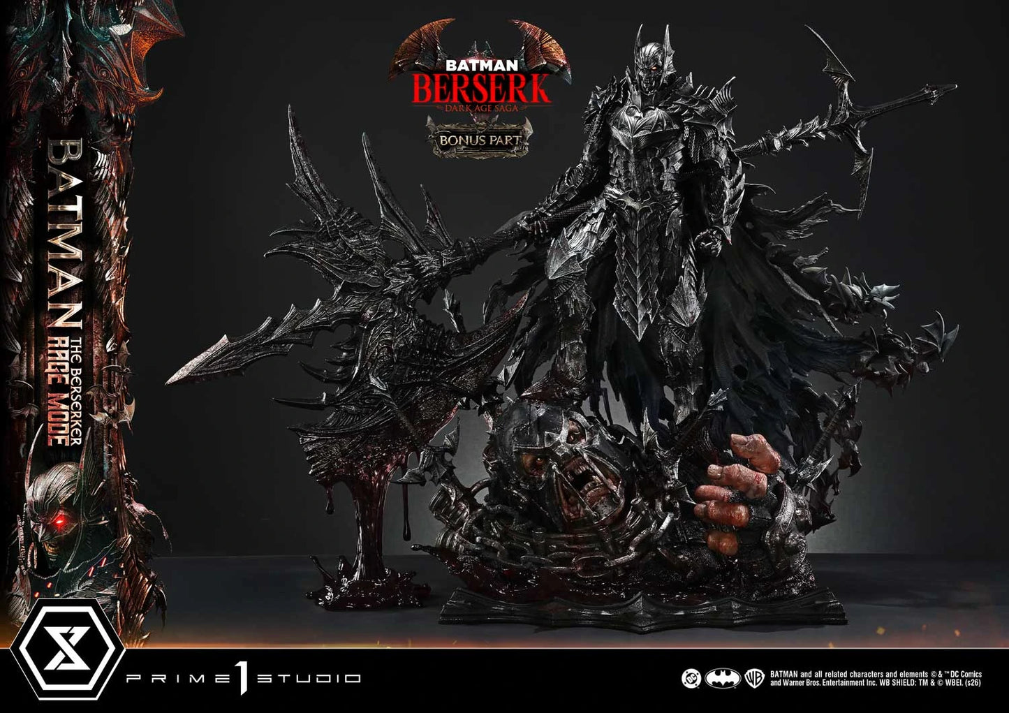 Preventa Resina Batman: The Berserker Rage Figura Batman Comics Prime 1 (Licencia) Estudio