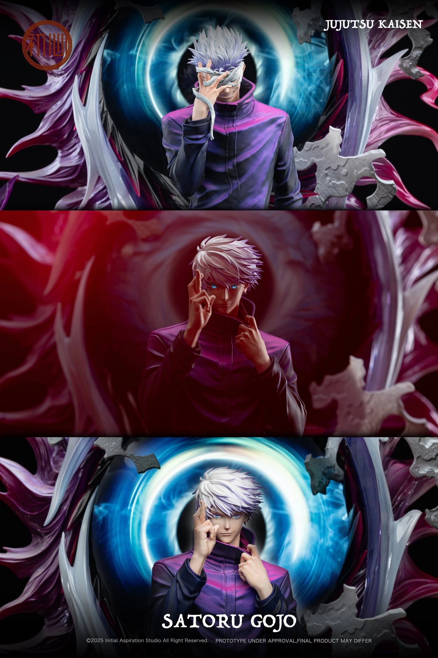 Preventa Resina Satoru Gojo Figura Jujutsu Kaisen Initial Aspiration Estudio