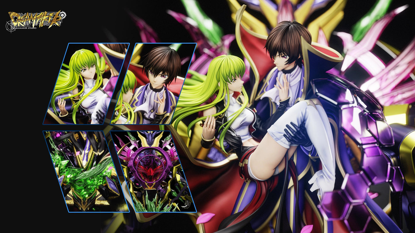 Preventa Resina Lelouch & C.C. Figura Code Geass Dreammker  Estudio