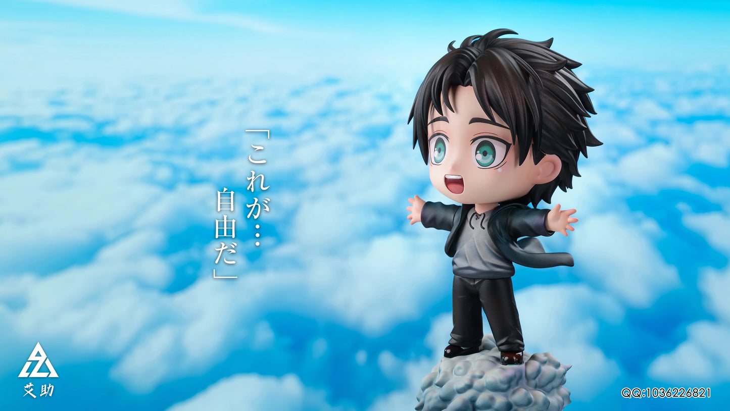 Preventa Resina Eren Yeager Figura Attack On Titan AZ Estudio