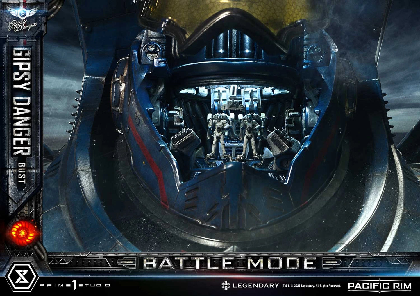 Preventa Resina Gipsy Danger  Figura Pacific Rim  Prime 1 (Licencia) Estudio