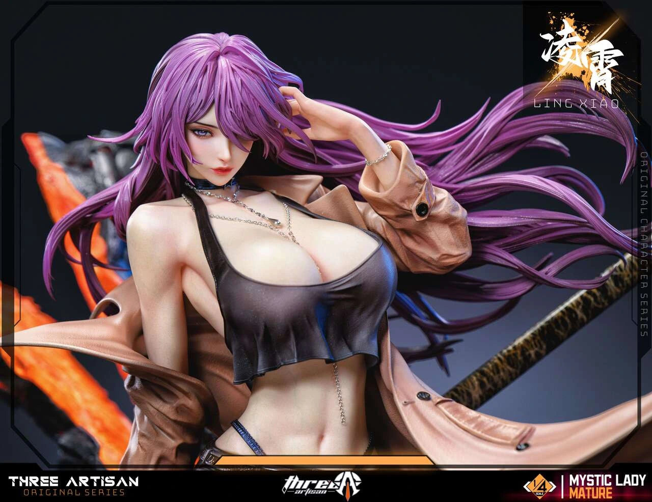 Preventa Resina Ling Xiaao Figura Original Series Three Artisan Estudio