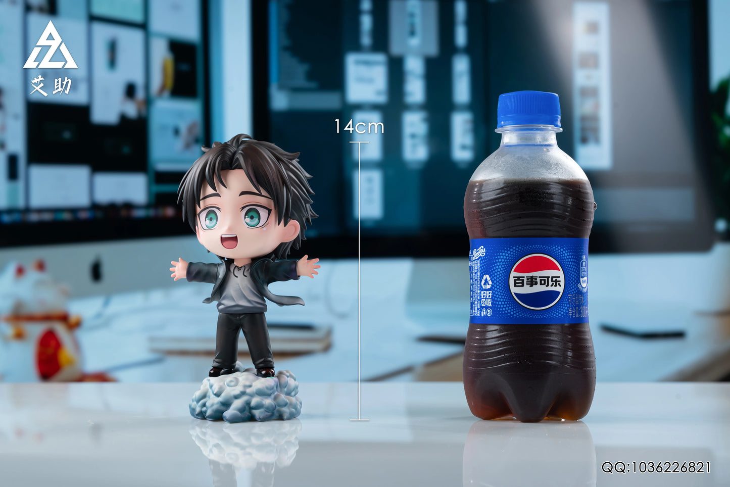 Preventa Resina Eren Yeager Figura Attack On Titan AZ Estudio