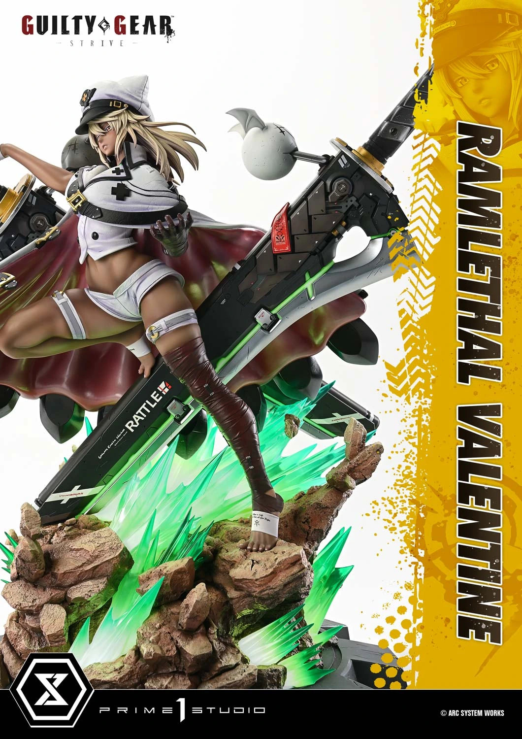"Preventa Resina Ramlethal Valentine Figura GUILTY GEAR -STRIVE-  Prime 1 (Licencia) Estudio"