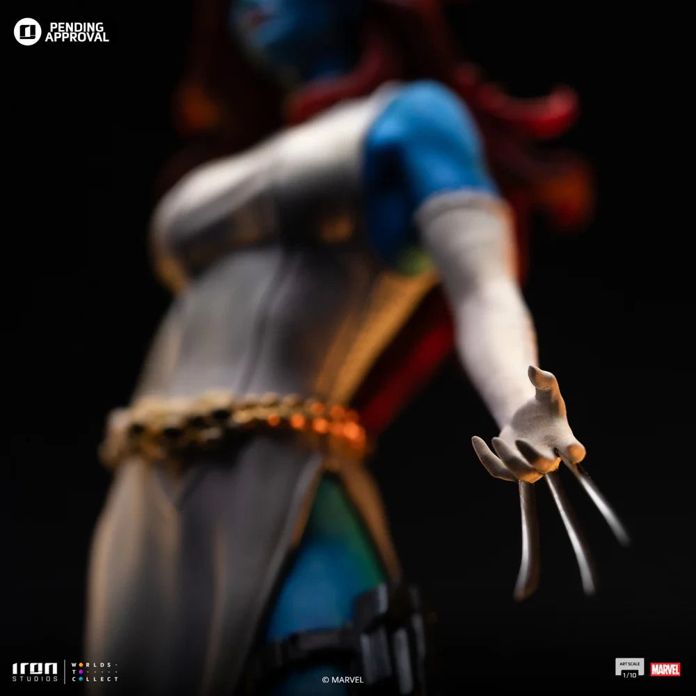 Preventa Resina Mystique Figura Marvel Iron (Licencia) Estudio