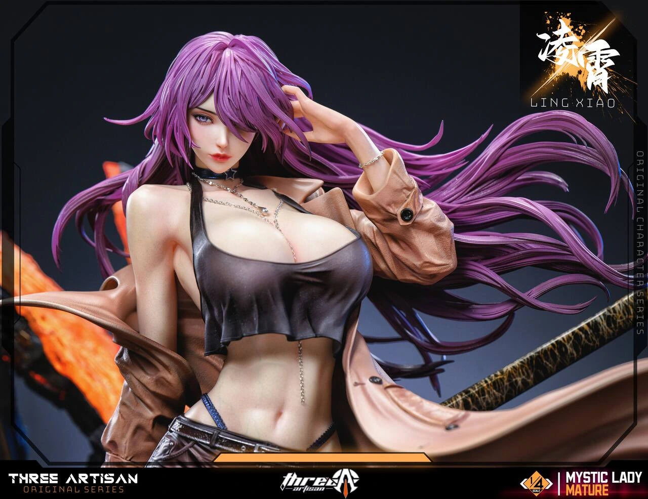 Preventa Resina Ling Xiaao Figura Original Series Three Artisan Estudio