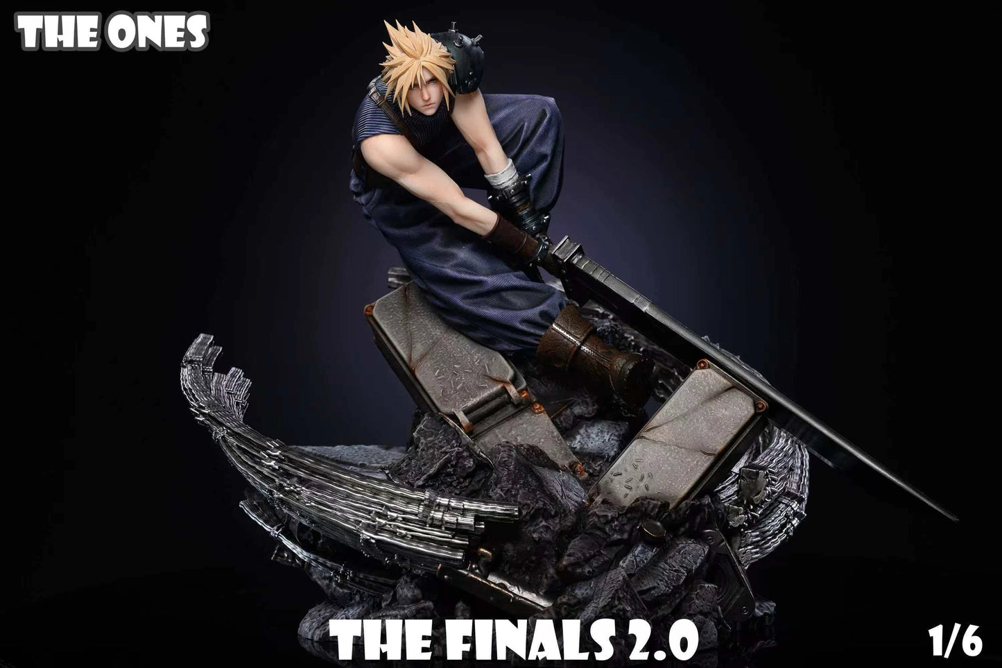 Preventa Resina Clouds vs Sephiroth Figura Final Fantasy VII The Ones  Estudio