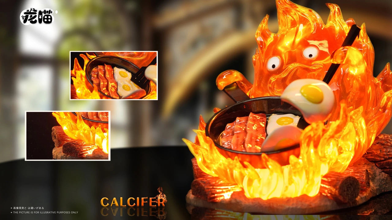 Preventa Resina Calcifer Figura El Castillo Vagabundo LongMiao Estudio