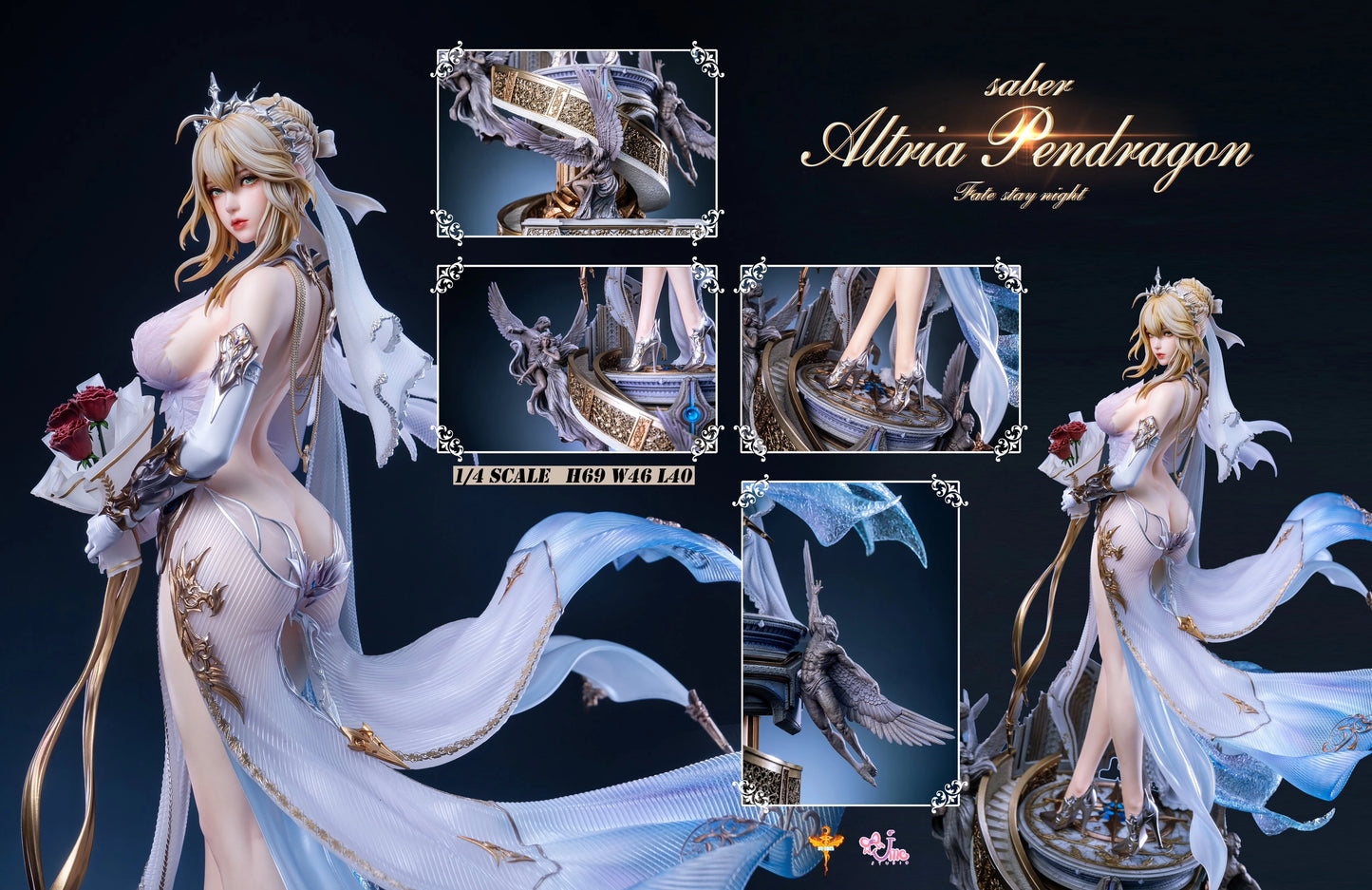 Preventa Resina Artoria Pendragon Saber Figura Fate/Stay Night DT  Estudio
