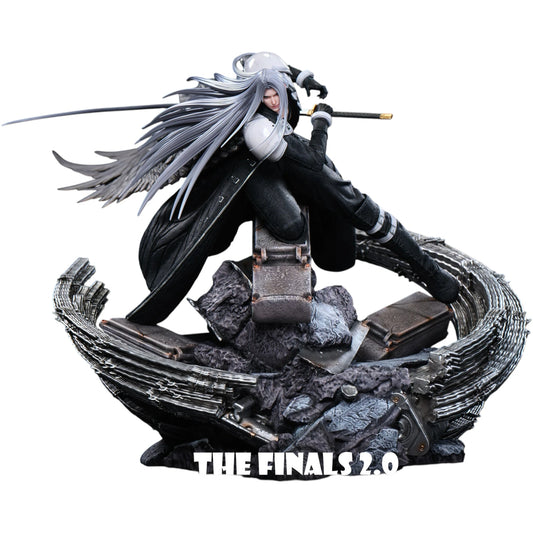 Preventa Resina Clouds vs Sephiroth Figura Final Fantasy VII The Ones  Estudio