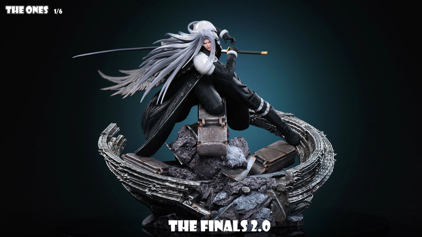 Preventa Resina Clouds vs Sephiroth Figura Final Fantasy VII The Ones  Estudio