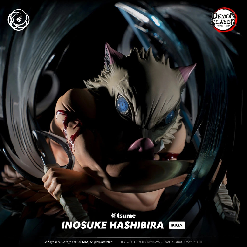Preventa Resina Inosuke Hashiraba  Figura Demon Slayer Tsume Art Estudio
