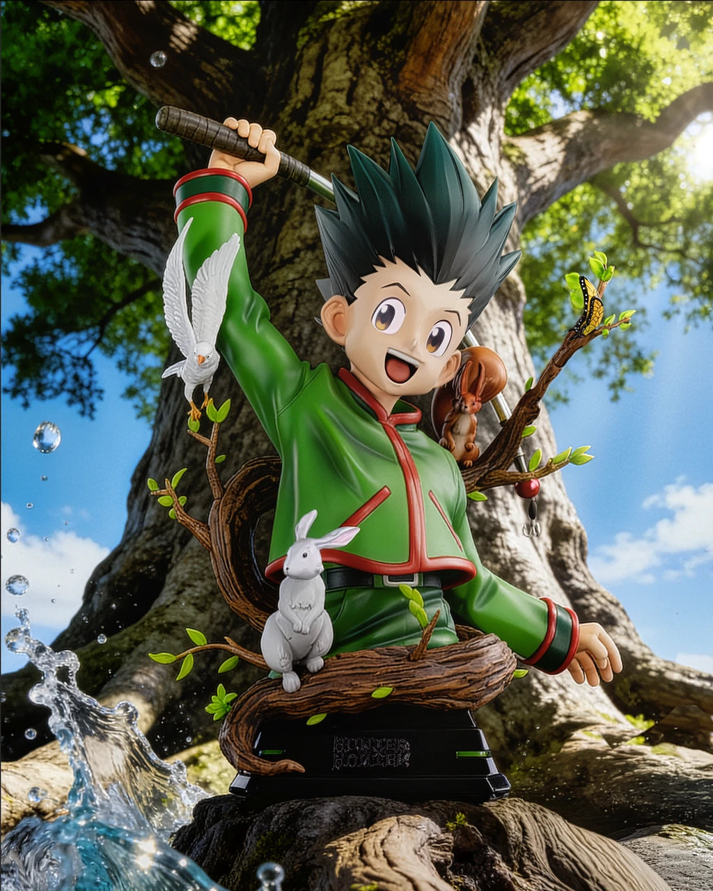 Preventa Resina Gon Freecss Figura Hunter x Hunter Cartoon Kingdom Estudio
