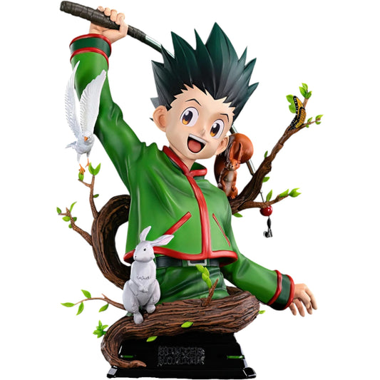 Preventa Resina Gon Freecss Figura Hunter x Hunter Cartoon Kingdom Estudio