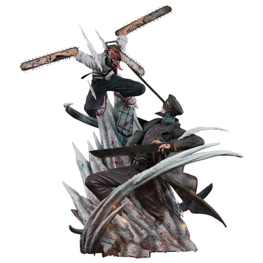 Preventa Resina Denji vs Demonio Katana Figura Chainsaw Man 715 Estudio