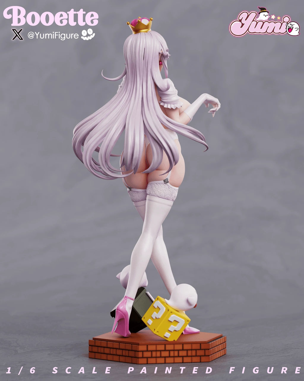Preventa Resina Boosette Figura Mario Bros Yumi Estudio
