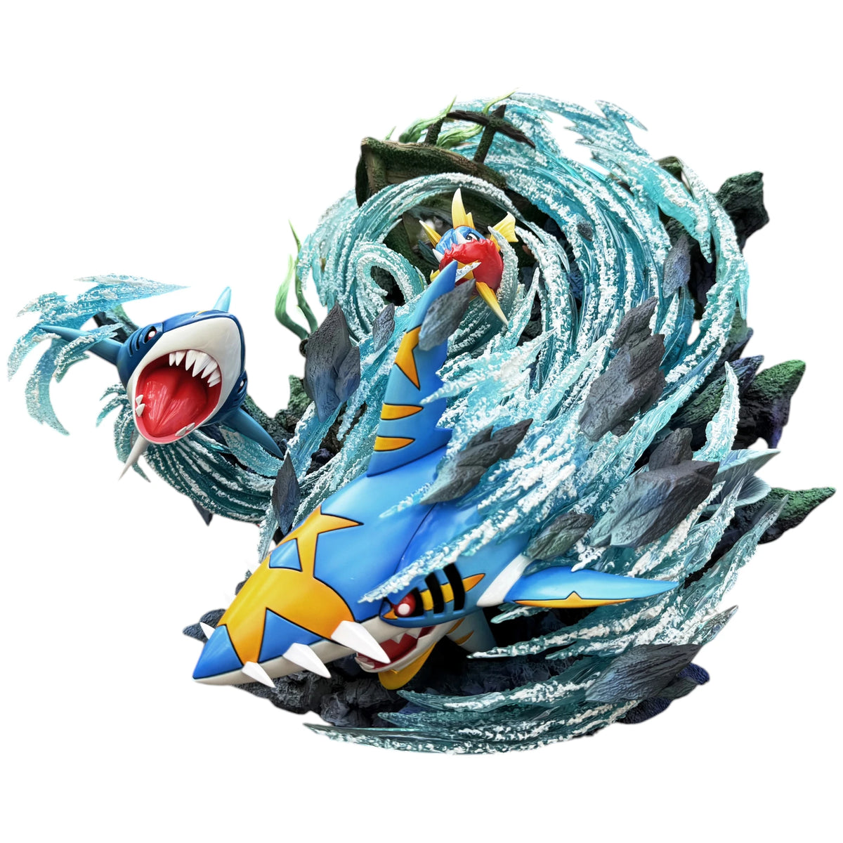 Preventa Resina Sharpedo Evolution Figura Pokemón 1/6 Raven Estudio