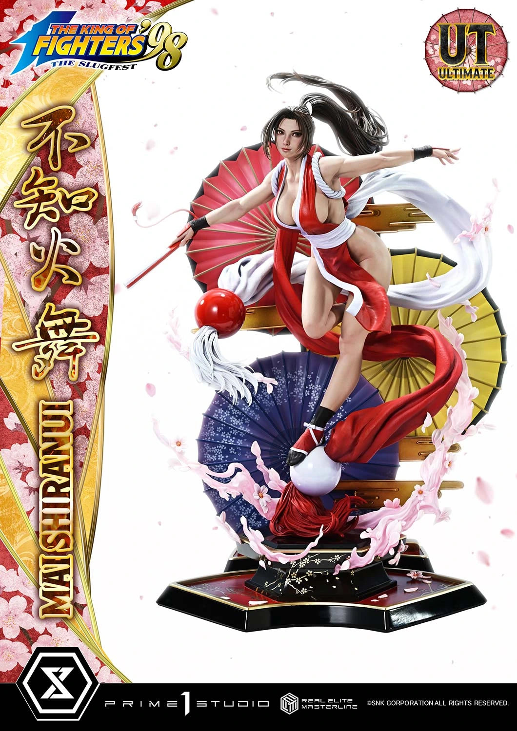 Preventa Resina Mai Shiranui Figura THE KING OF FIGHTERS '98   Prime 1 (Licencia) Estudio
