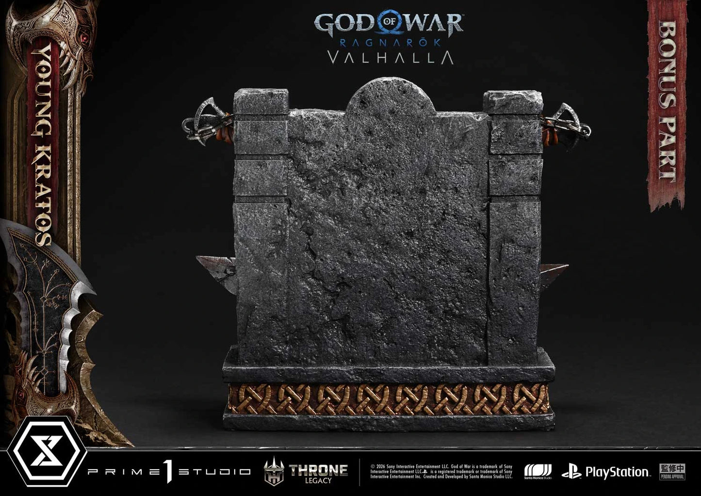 "Preventa Resina Kratos Joven Figura God of War Ragnarök: Valhalla  Prime 1 (Licencia) Estudio"