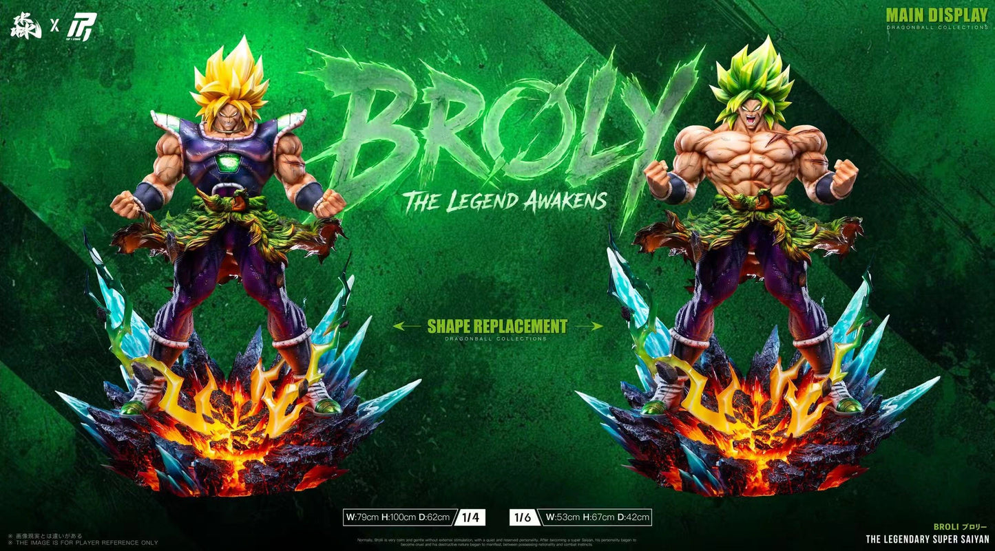 Preventa Resina Broly Figura Dragon Ball 1/6 Miao x TOP 1 Estudio