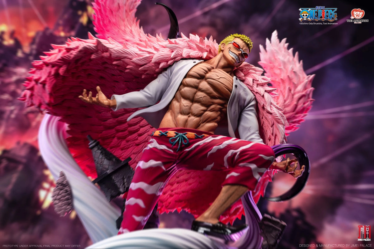 Preventa Resina Doflamingo Figura One Piece 1/6 Jimei Palace Estudio (Licencia)