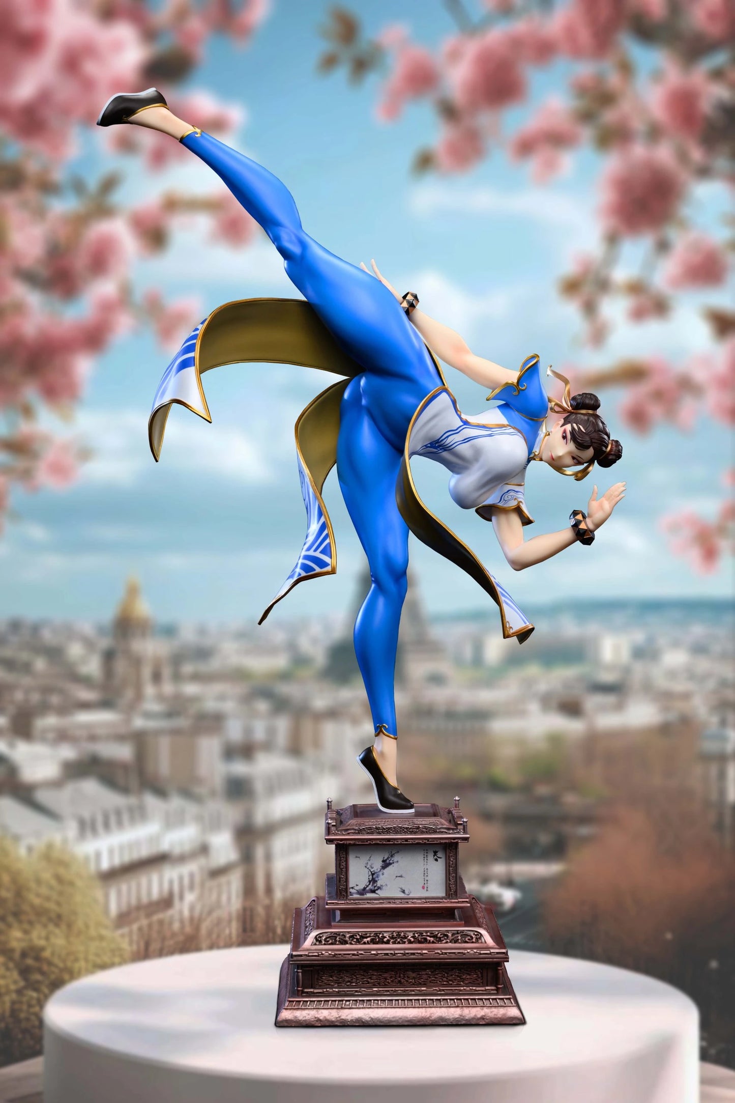 Preventa Resina Chun-Li & Yor Forger Figura Street Fighter Xpic Estudio