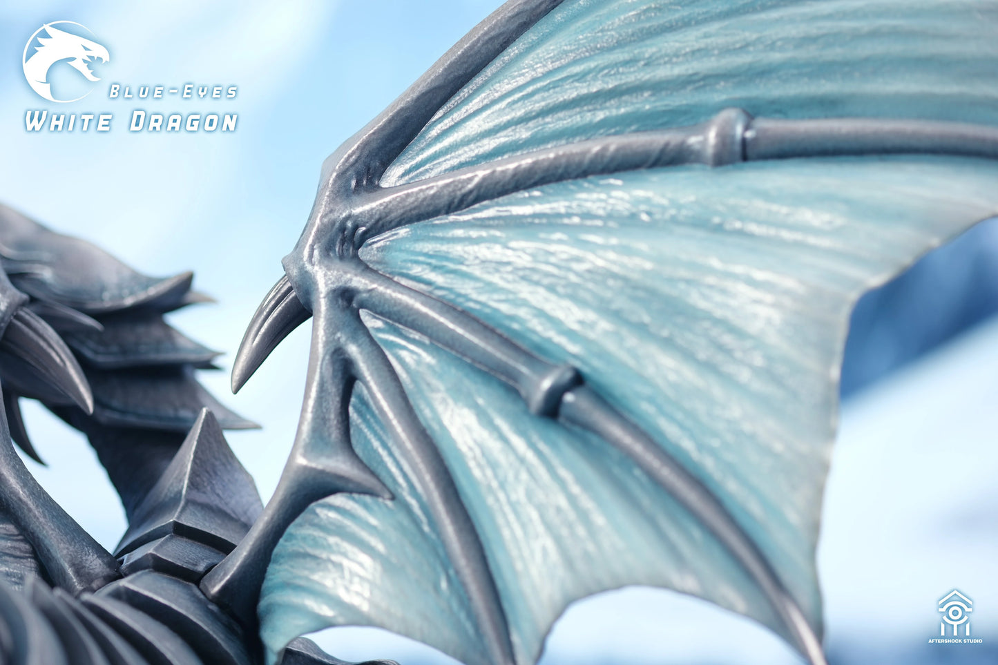 Preventa Resina Dragon de Ojos Azules & Rojos Figura Yu-Gi-Oh! Afterschok Estudio