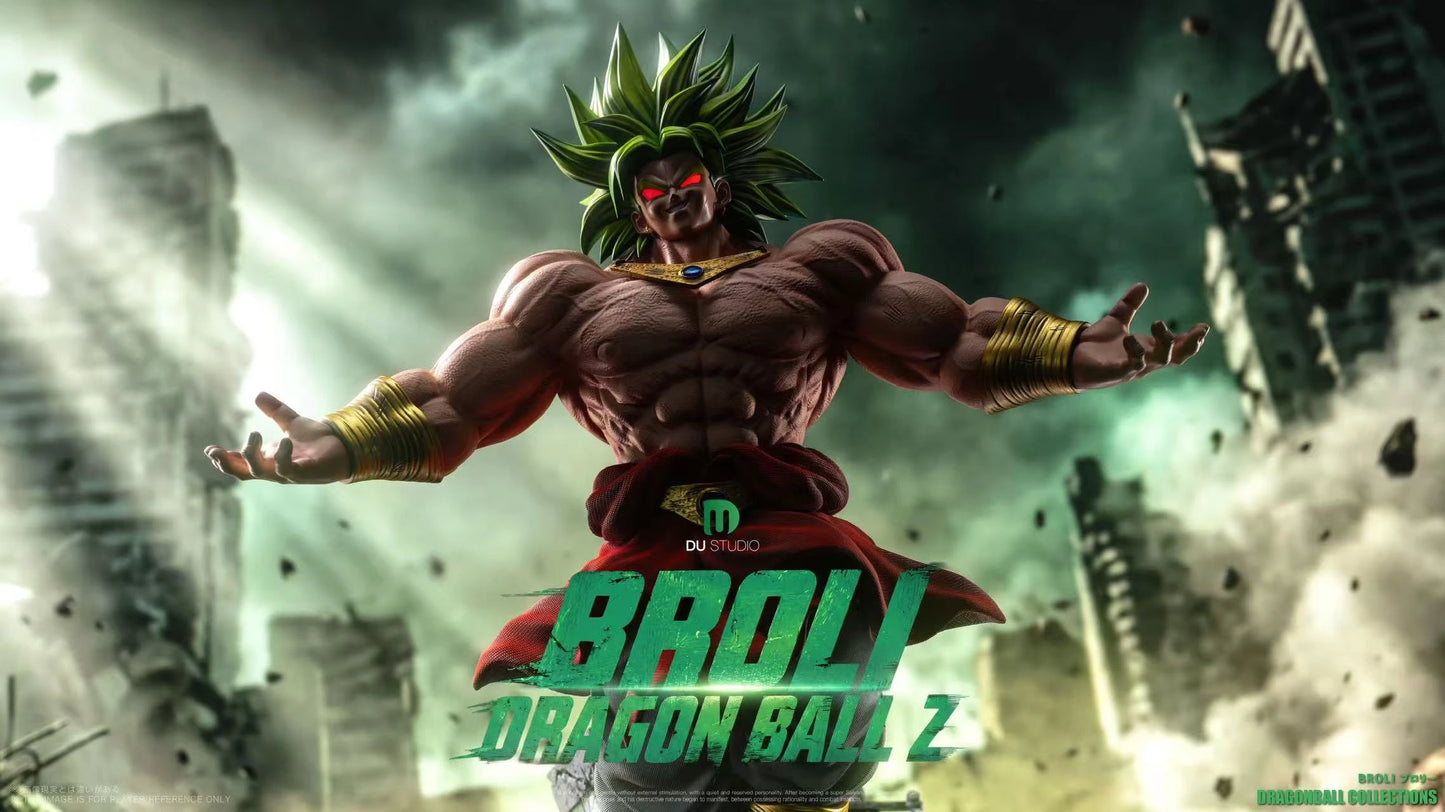 Preventa Resina Broly Super Saiyan Figura Dragon Ball 1/6 DU Estudio
