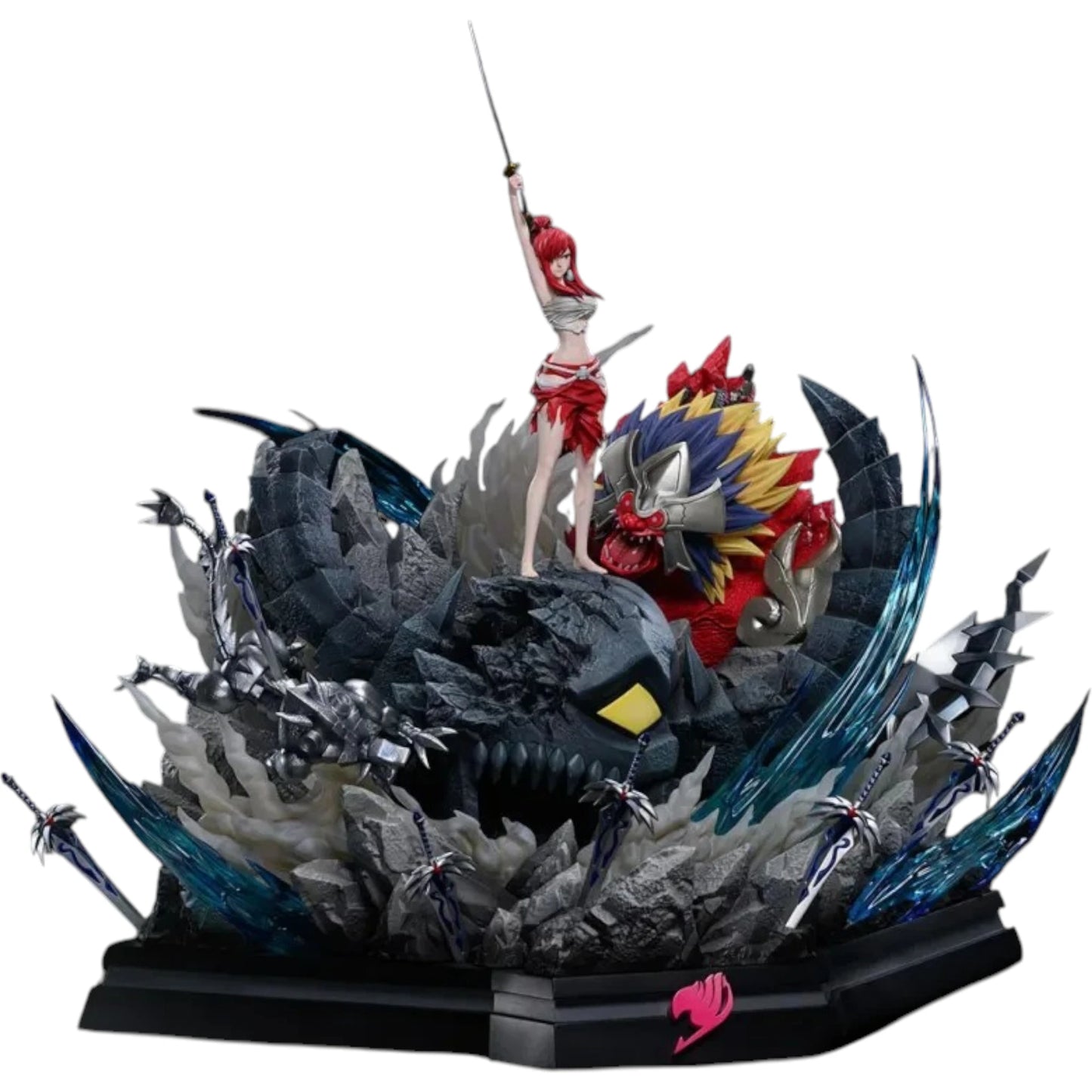 Preventa Resina Erza Scarlet Figura Fairy Tail Sakura Estudio