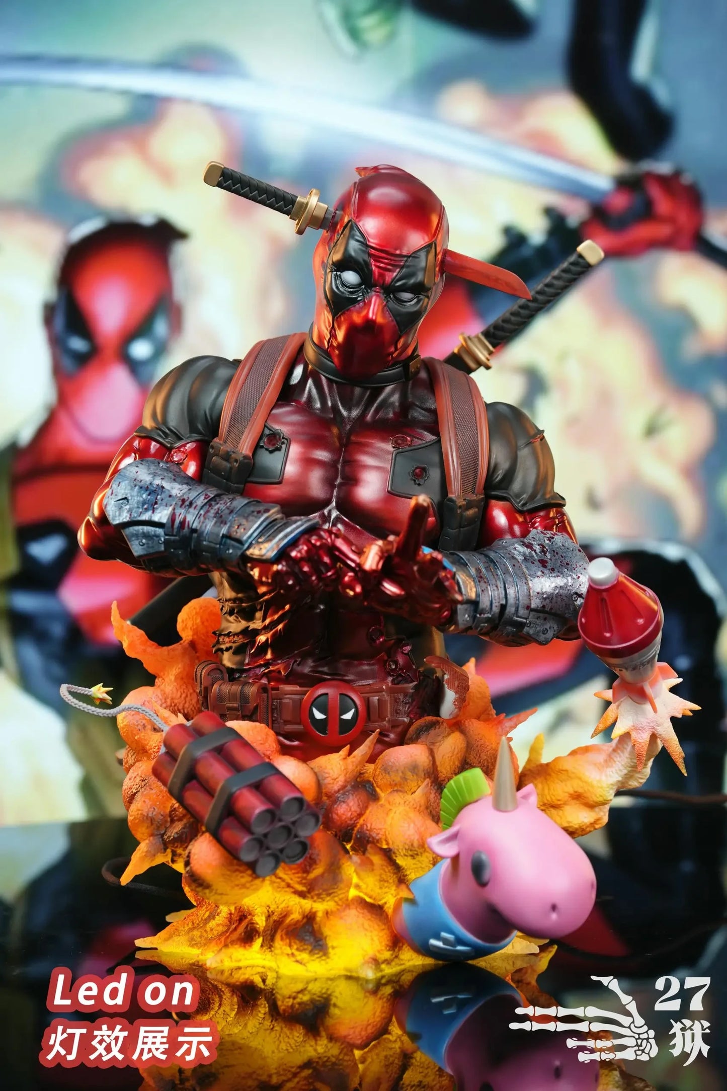 Preventa Resina Deadpool Figura Deadpool 27Abyss Estudio