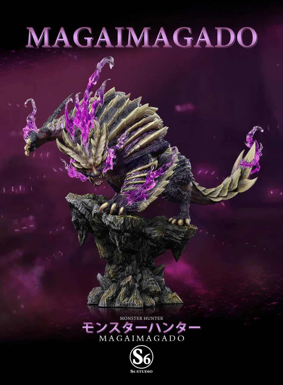 Preventa Resina Magnamalo  Figura Monster Hunter S6 Estudio