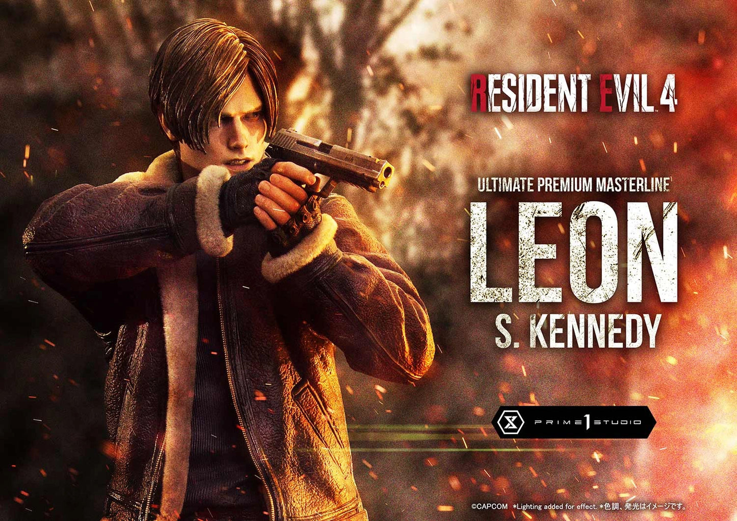 Preventa Resina Leon S. kennedy Figura Resident Evil 4 Prime 1 (Licencia) Estudio
