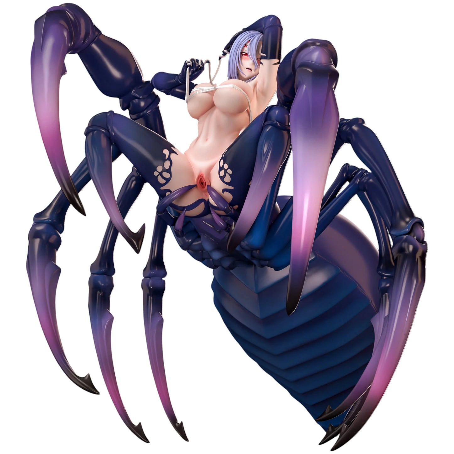 Preventa Resina Rachnera Arachnera Figura Monster Musume no Iru Nichijou Fish Head  Estudio