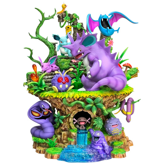 Preventa Resina Tipo Veneno Figura Pokemón EGG  Estudio