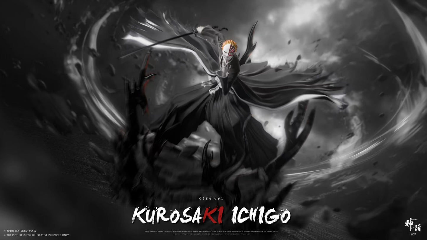 Preventa Resina Ichigo Kurosaki Figura Bleach Myth Estudio