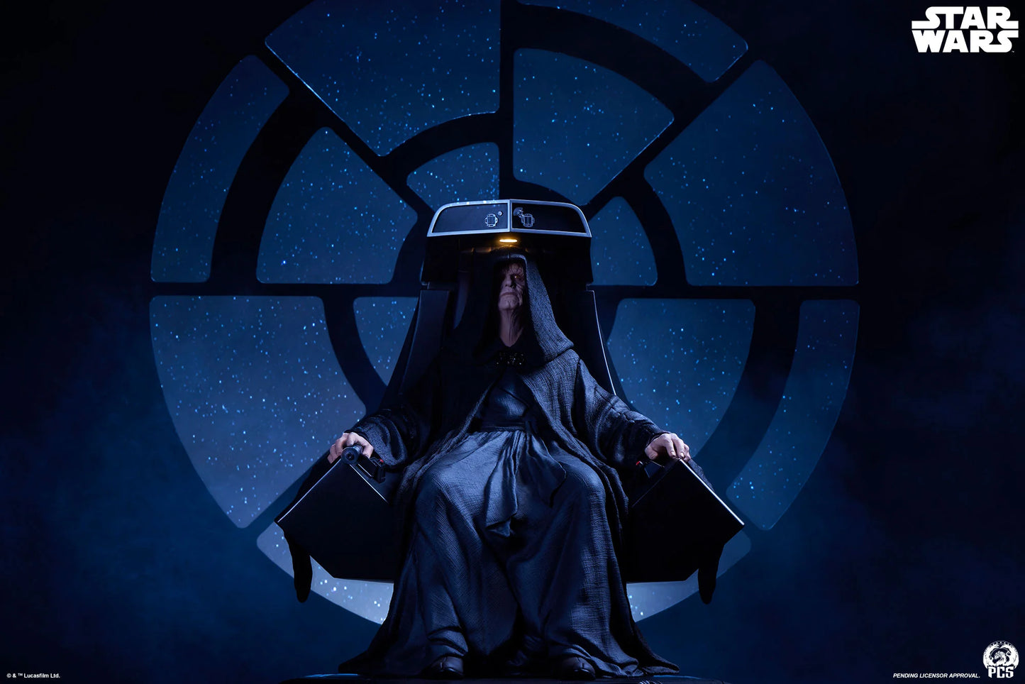 Preventa Resina Emperador Palpatine Figura Star Wars PCS (Licencia) Estudio