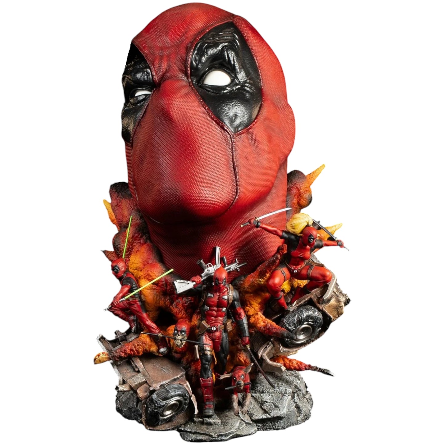 Preventa Resina Deadpool Figura Deadpool Premium Collectibles (Licencia) Estudio