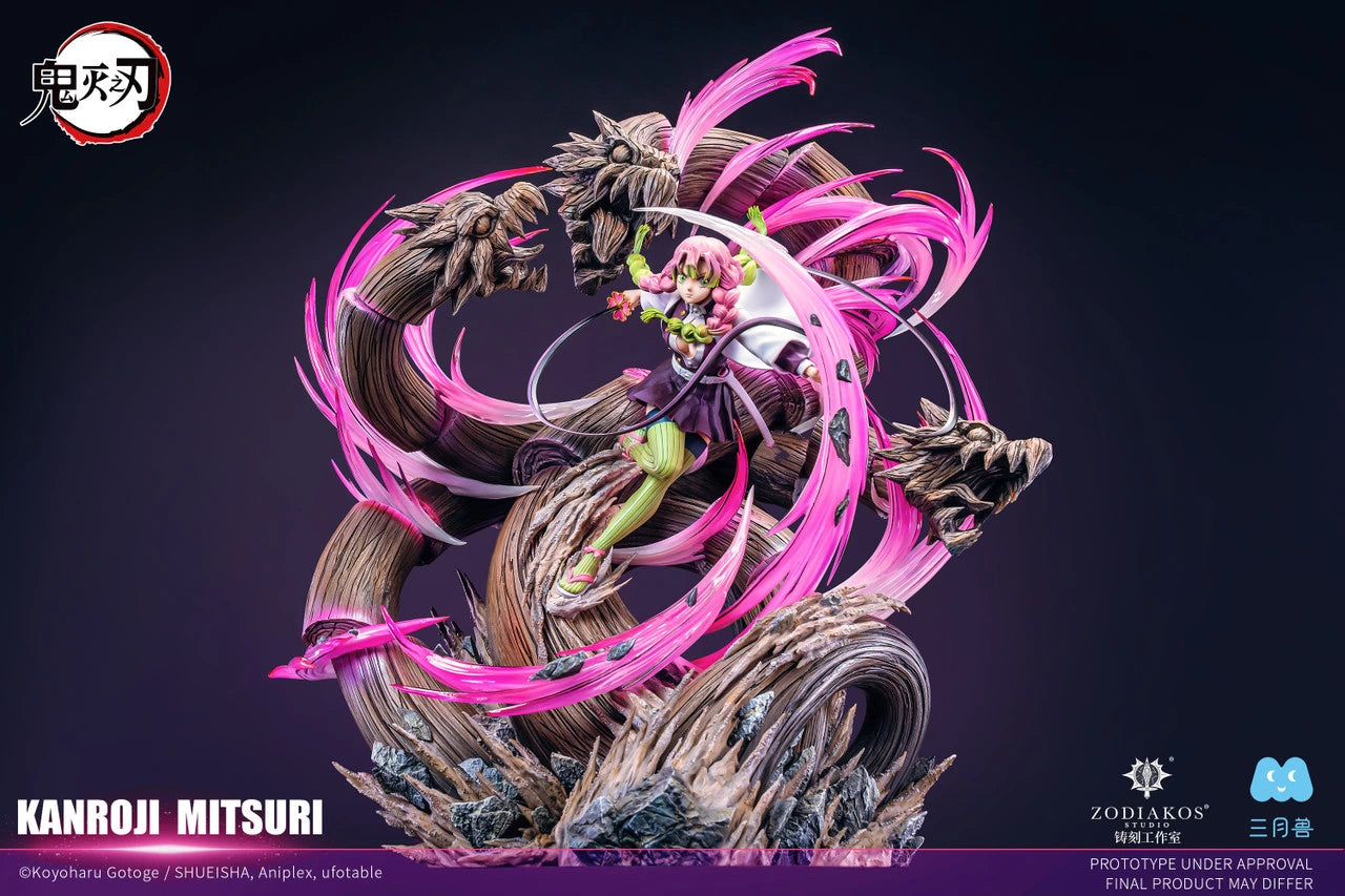 "Preventa Resina Mitsuri Kanroji  Figura Demon Slayer: Kimetsu no Yaiba  1/6 Zodiakos Estudio (Licencia)"
