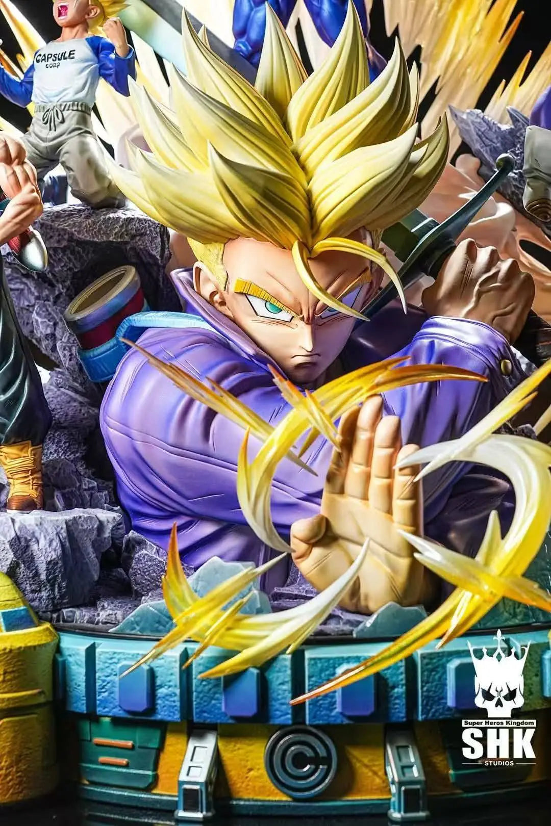 Preventa Resina Trunks Figura Dragon Ball SHK Estudio
