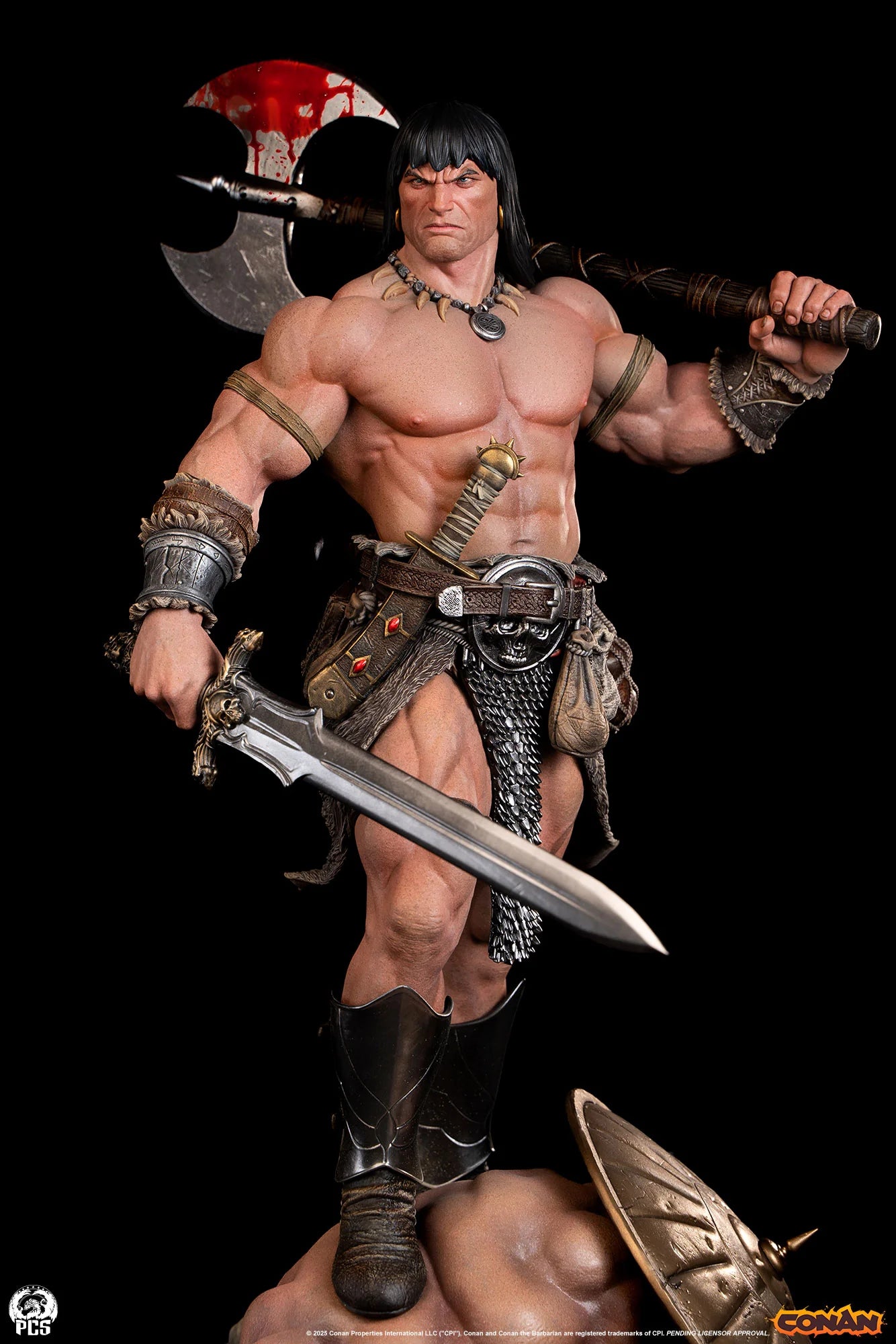 Preventa Resina Conan Figura Conan el Bárbaro PCS (Licencia) Estudio