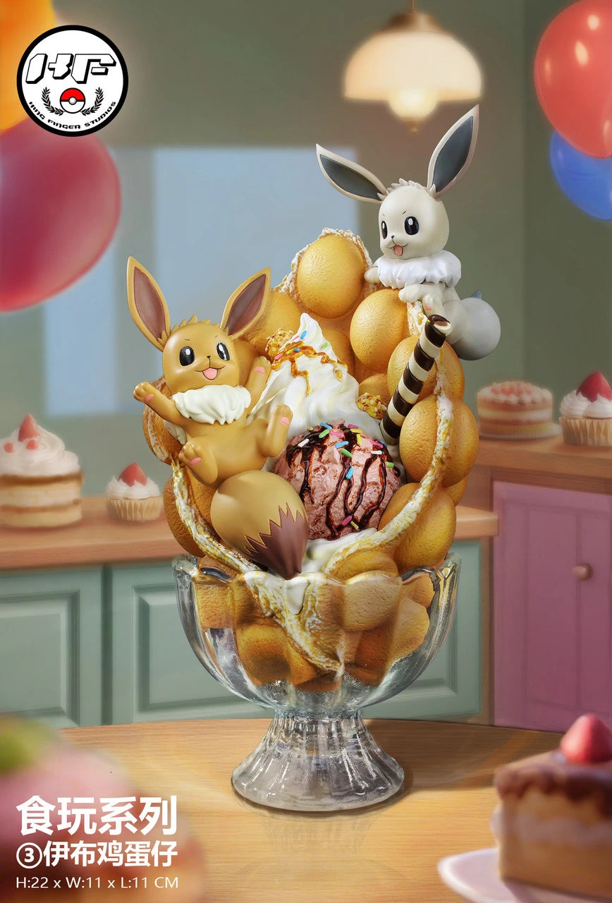 Preventa Resina Eevee  Figura Pokemón KingFinger Estudio