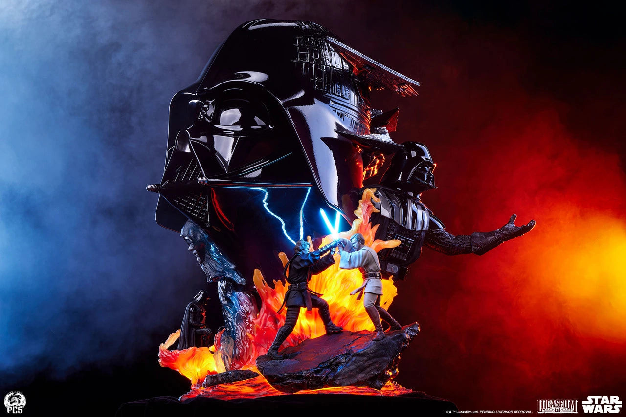 Preventa Resina Darth Vader Figura Star Wars  PCS (Licencia) Estudio