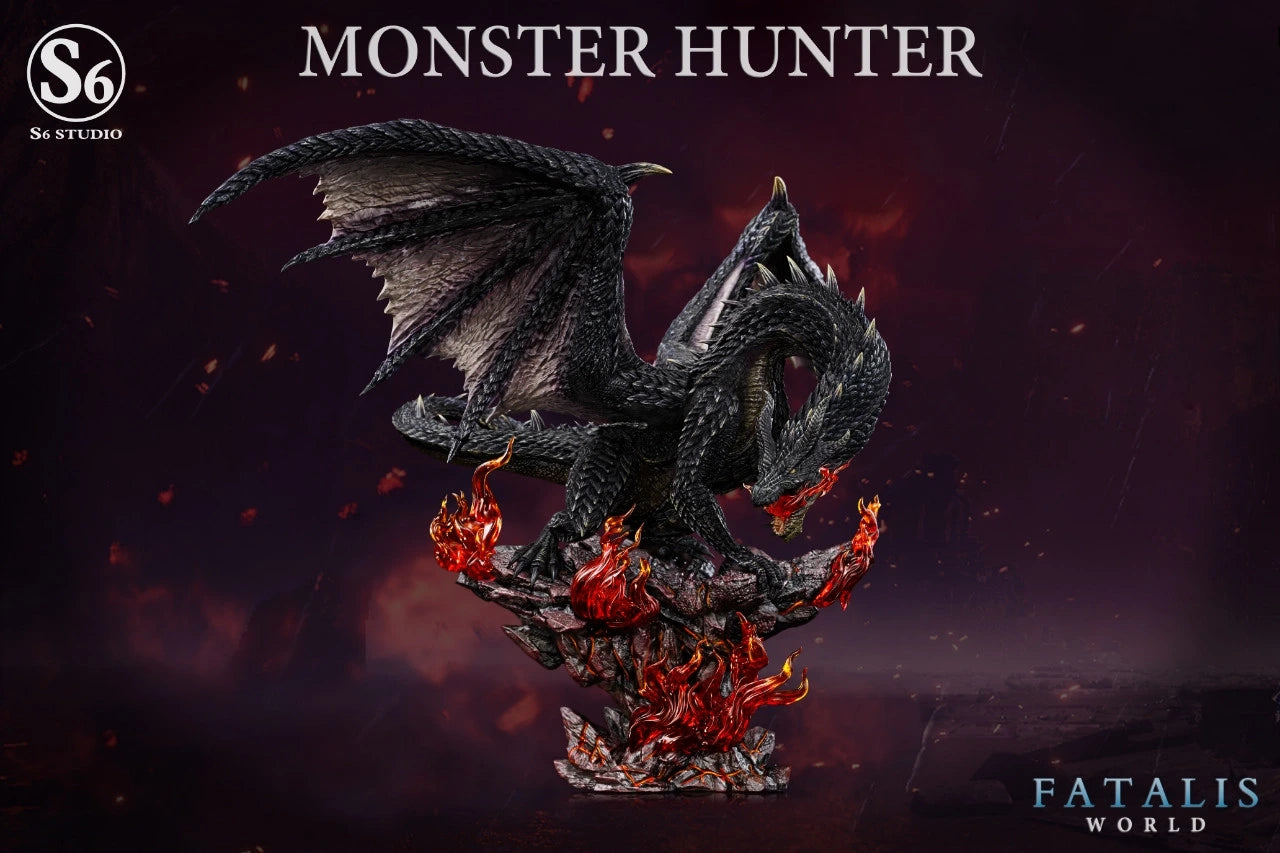 Preventa Resina Fatalis Figura Monster Hunter S6 Estudio